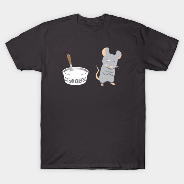 Cream cheese T-Shirt by Design2Heart